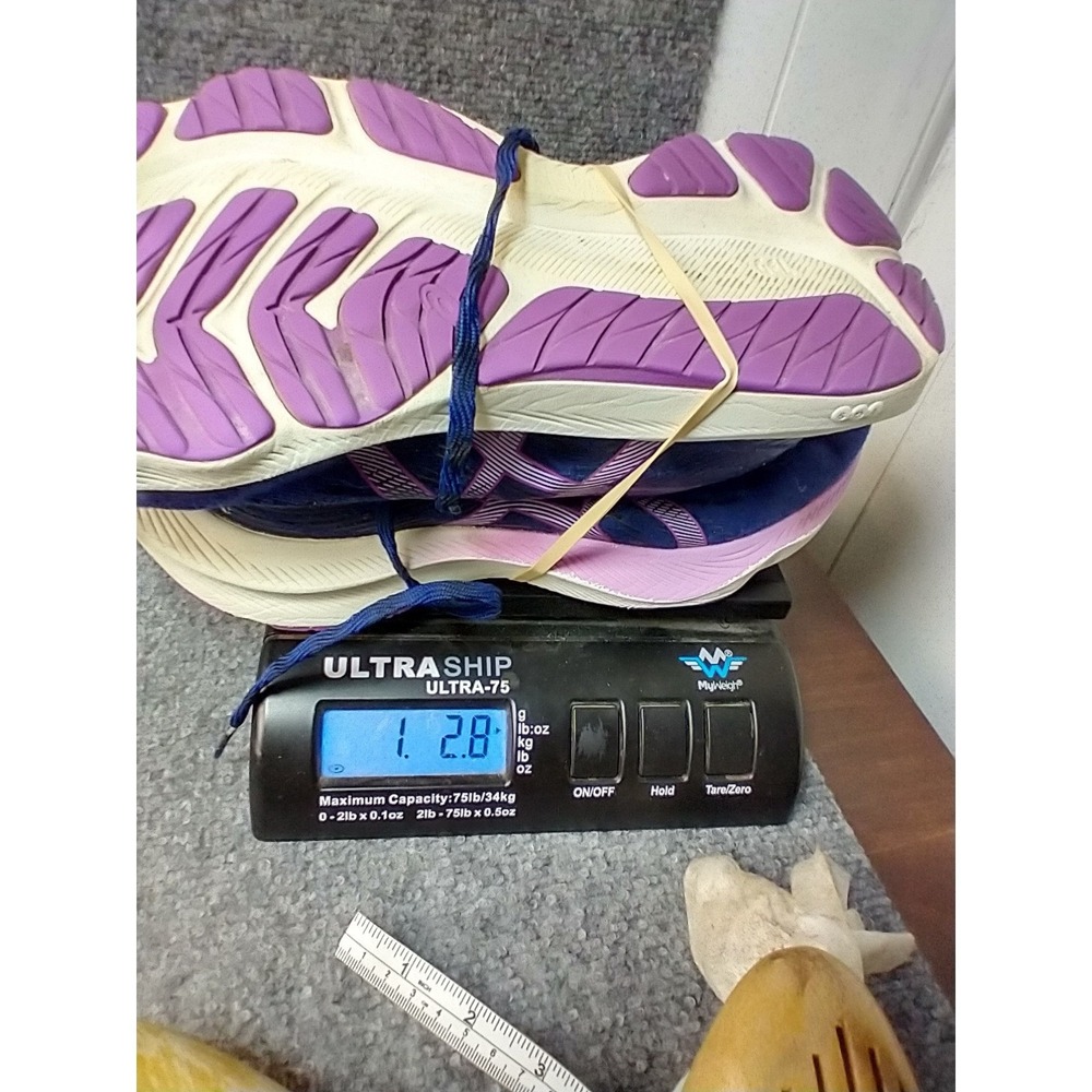 ASICS Gel-Kayano Lite 3 Womens Running Shoes Deep Ocean Pink‎ 1012B293 Size 9 - Picture 14 of 14